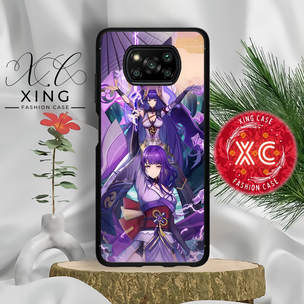 Jual Gi Xing Case Glossy Hape Poco X Nfc Pro Pocophone Kilau Efek Kaca Request Casing