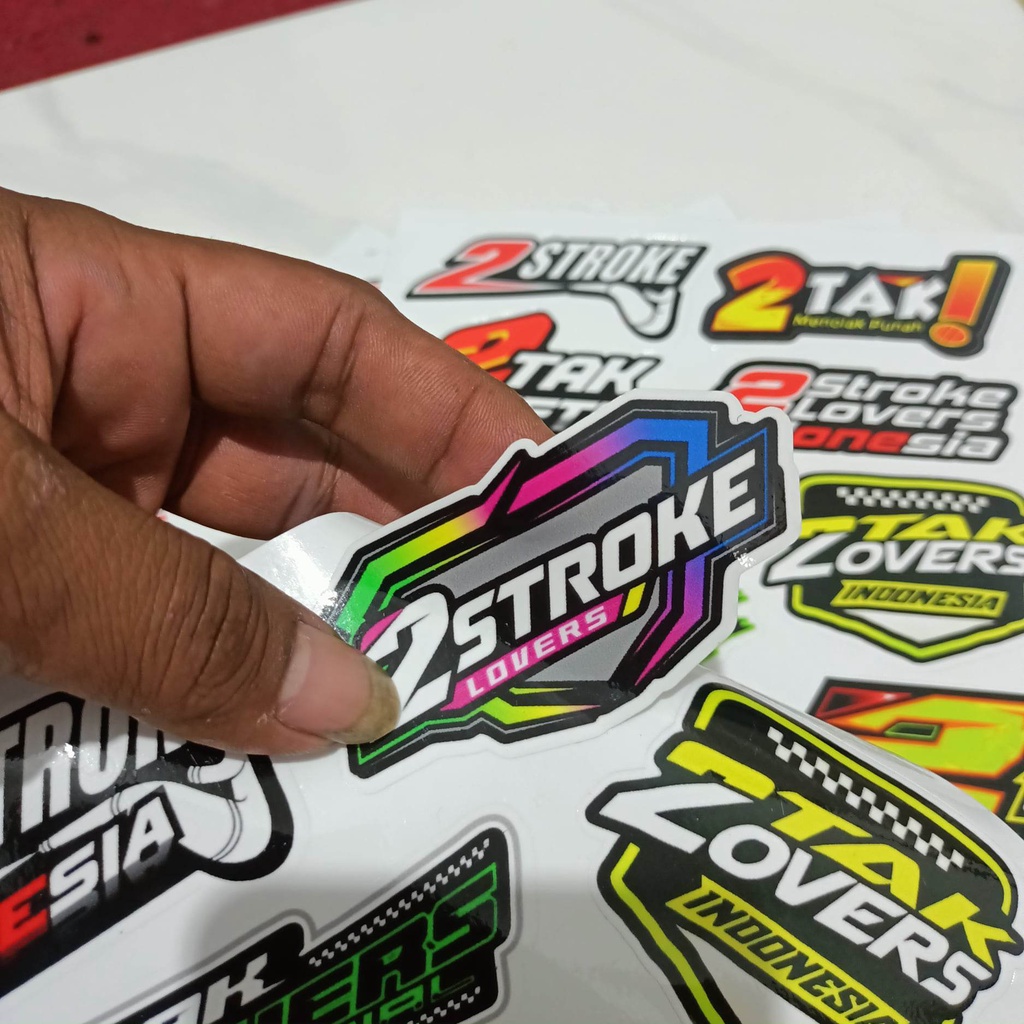 Jual STIKER PACK 2 STROKE LOVERS | Shopee Indonesia