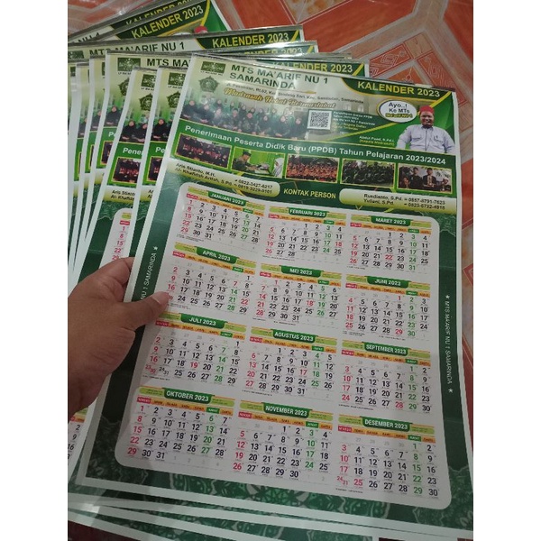 Jual Cetak Desain Kalender Dinding, Poster, Pamlet Murah (KHUSUS CETAK ...