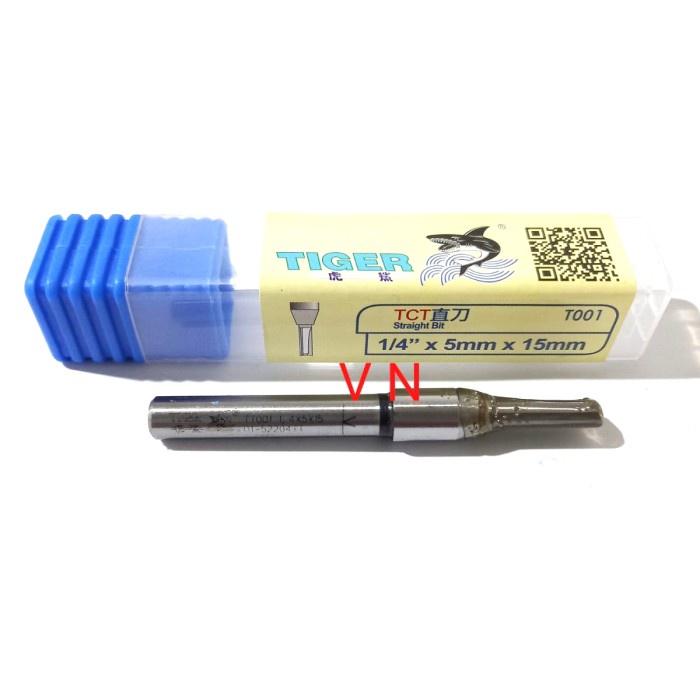Jual Mata Profil/Router Lurus 5 mm Full TCT/Straight Bit Tiger | Shopee ...
