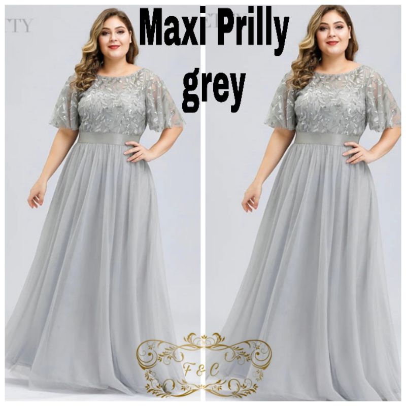 Jual Baju Terusan Wanita Korea Dark Marun Bisa Untuk Orang Gemuk 2 Ukuran L XXL Brokat Tile Panjang Kekinian Dress Muslim Modern Model Gaun Masa Kini MAXY PRILLY Shopee Indonesia