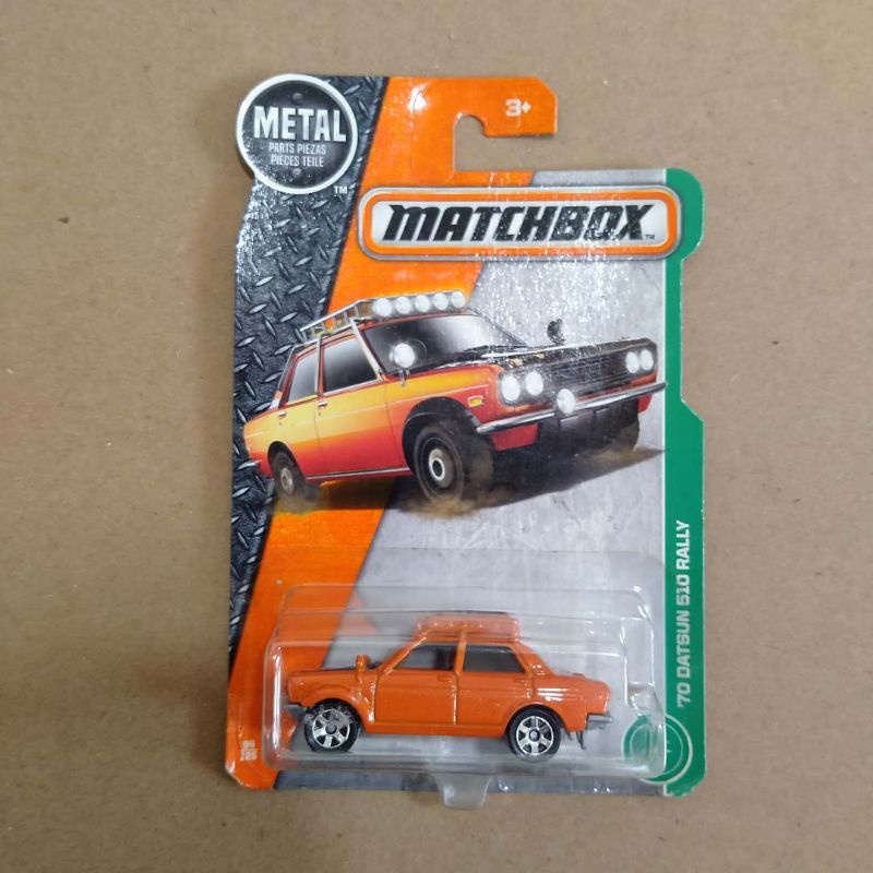 Jual matchbox Datsun Bluebird rally Oren | Shopee Indonesia