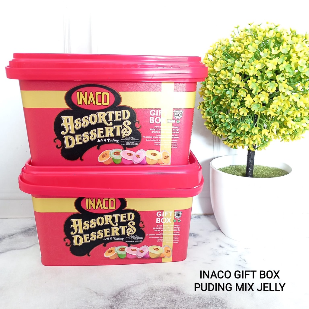 Jual INACO GIFT BOX MIX JELLY DAN PUDING 600 GRAM - Inaco Gift Box ...