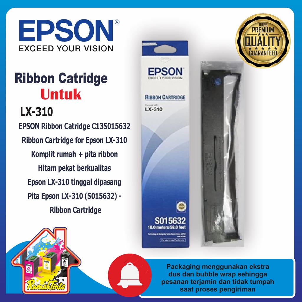 Jual Ribbon Cartridge Pita Printer Epson Lx New Original