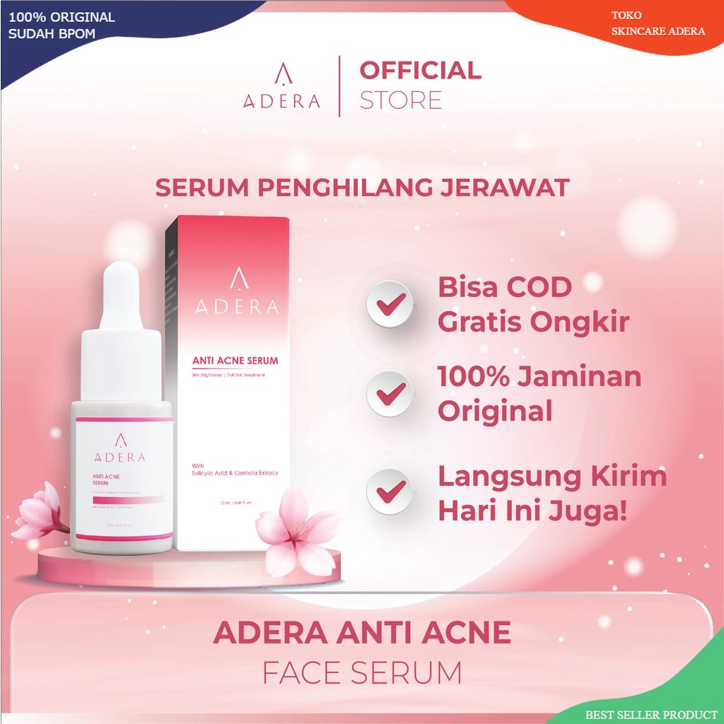 Jual SERUM ADERA ANTI ACNE SERUM ORI ADERA ANTI ACNE SERUM ANTI ACNE ...