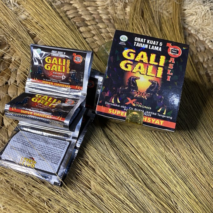 Jual COD - Gali Gali apsul - Original - 10 Sachet jamu gali kapsul Obat ...
