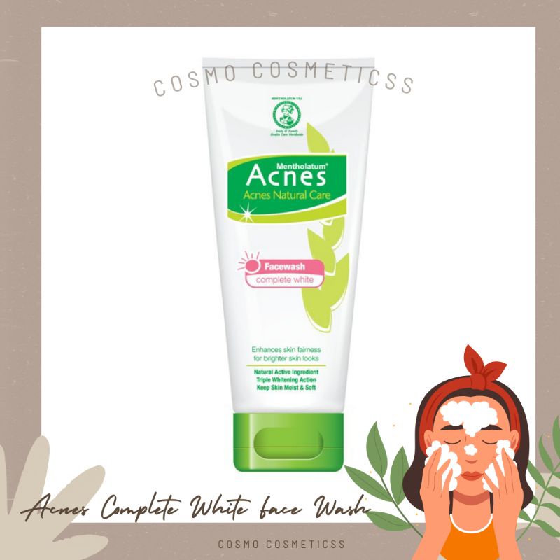 Jual Acnes Facial wash complete white Shopee Indonesia
