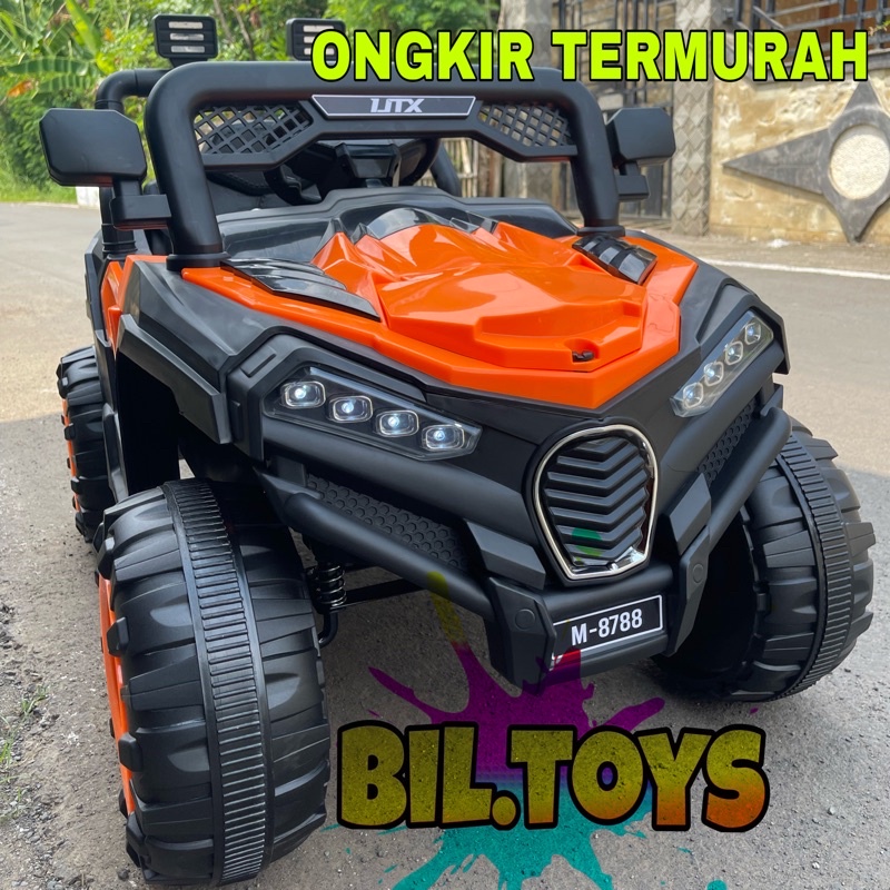 Jual Mobil Mobilan Aki Remote Control Manual Duduk Tunggang Bisa