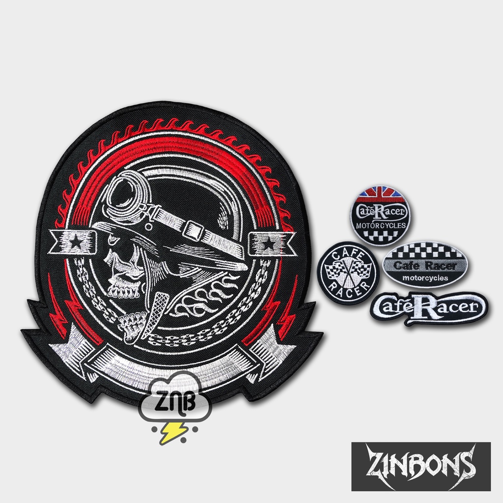 Jual PATCH CAFE RACER EMBLEM MOTOR TEMPELAN JAKET DAN ROMPI | Shopee ...