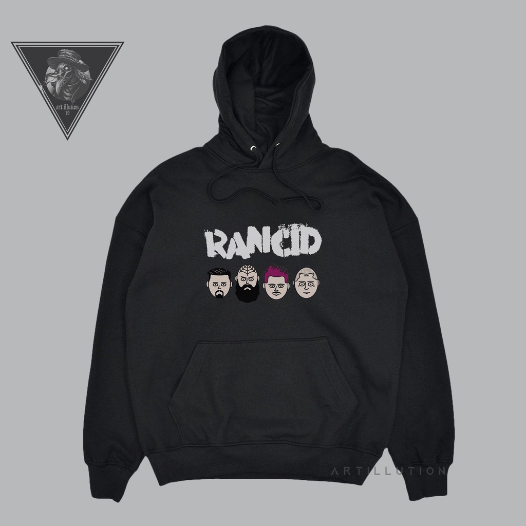 Rancid zip up on sale hoodie