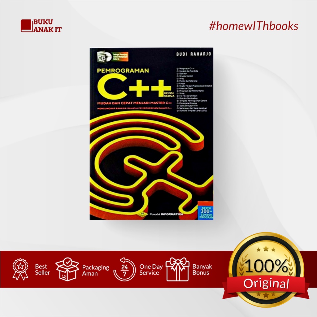 Jual BUKU PEMROGRAMAN C++ MUDAH DAN CEPAT MENJADI MASTER C++ UNTUK ...