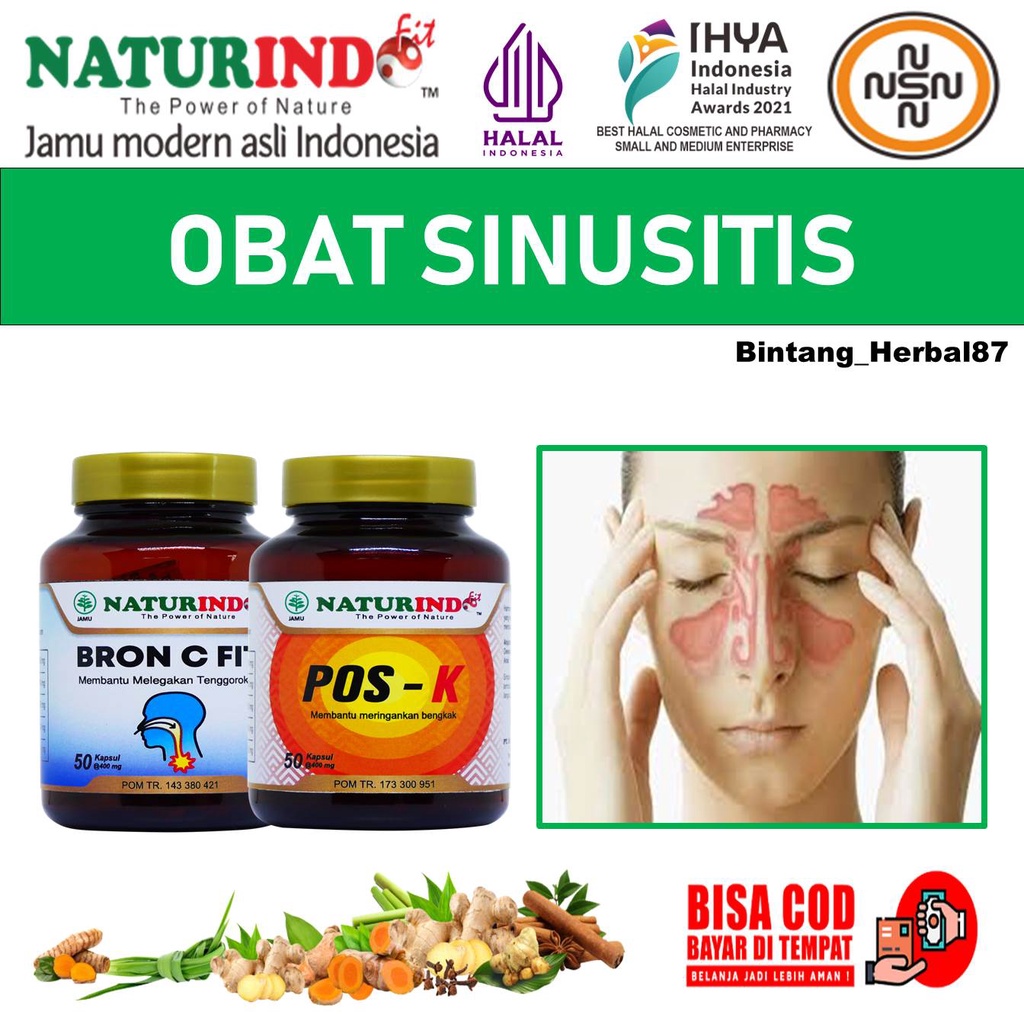 Jual Obat Sinusitis Ampuh Benjolan Hidung Kelenjar Tiroid Rinitis Polip