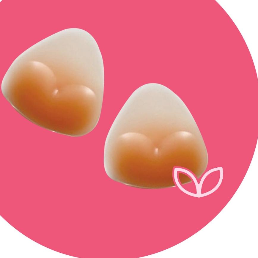 Jual ℗ Pluffyschoice Silicone BB Pads Enhancer Push Up Bra Pads ...