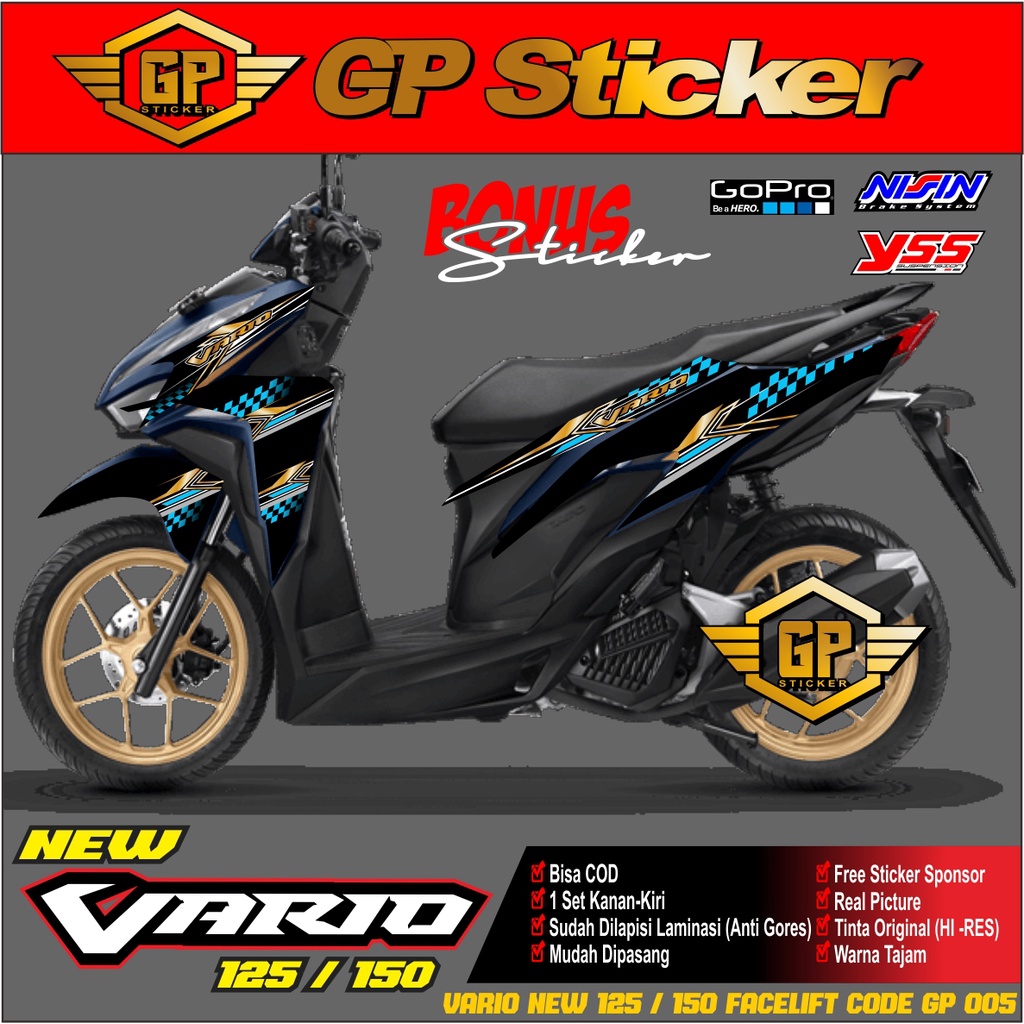 Jual Striping Vario All New Thn