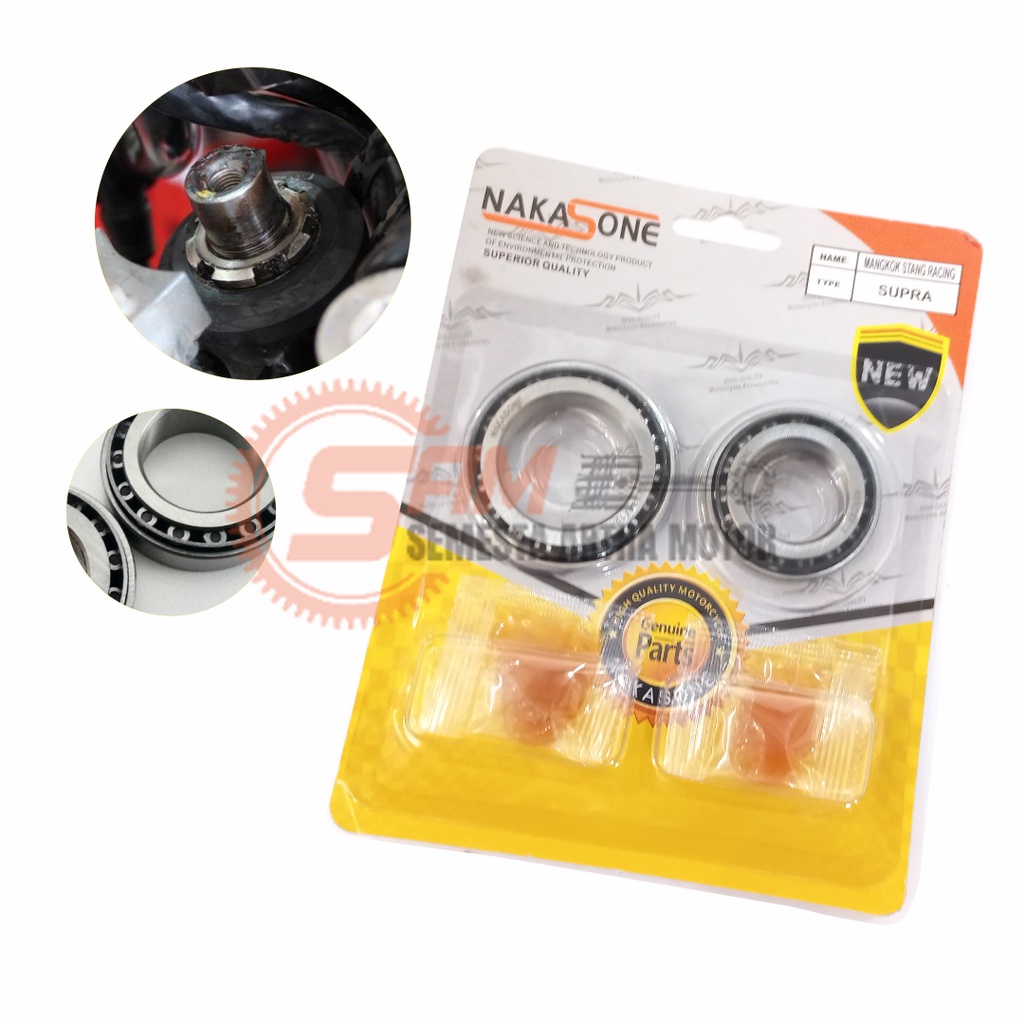 Jual Komstir Bambu Motor Honda Grand Supra Vario Beat Bearing Laher ...