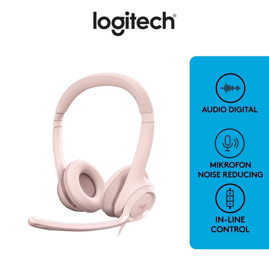 Jual Logitech Headset H390 / H 390 USB / H390 Type-C | Shopee Indonesia