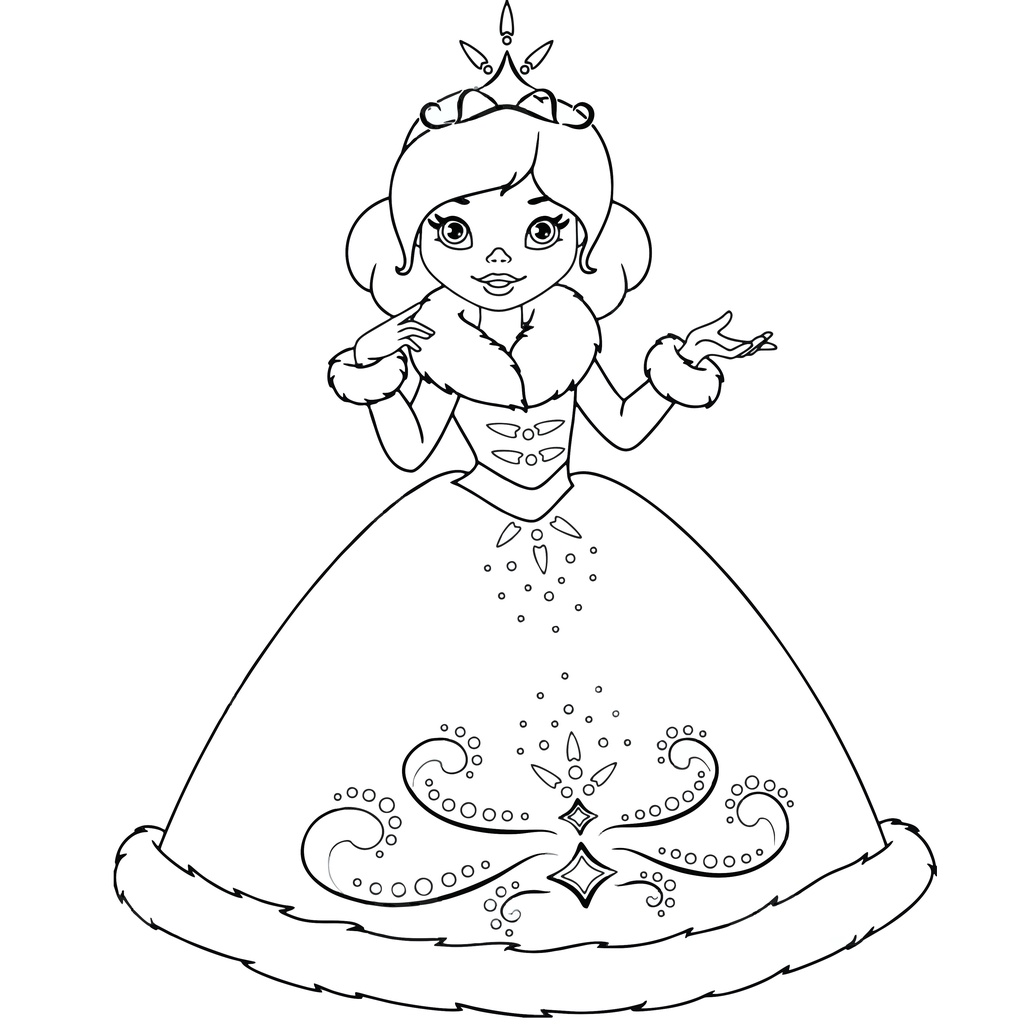 Jual Gambar Mewarnai ~ PRINCES/ Seketsa Lukis / Drawing Sketch / Sketsa