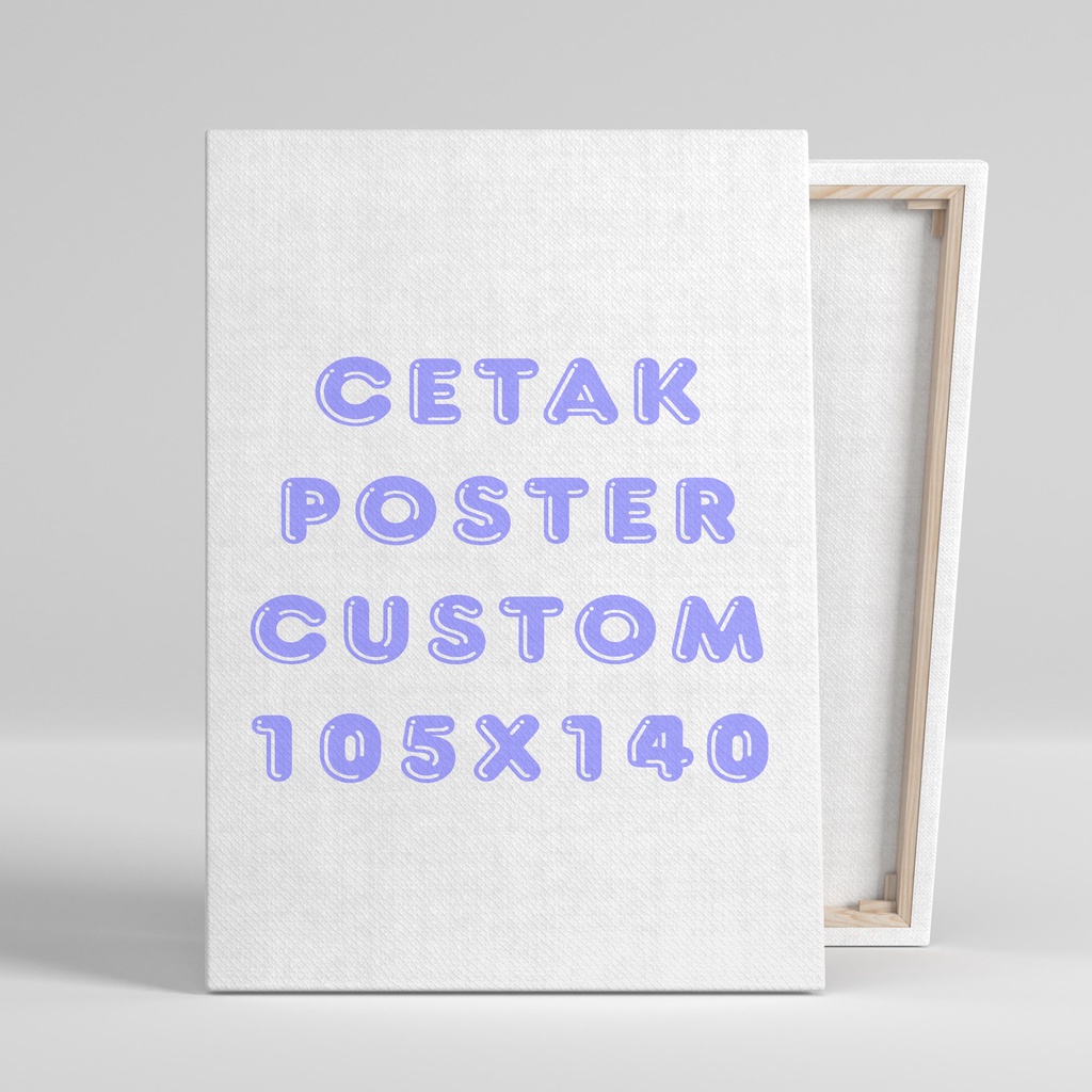 Jual Cetak Poster Custom Ukuran Super Jumbo Bahan Luster Poster Plus ...