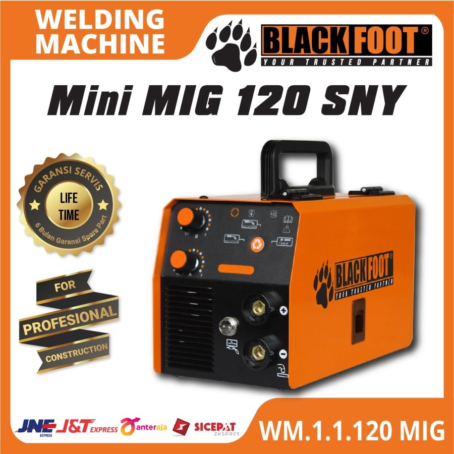 Jual Blackfoot Mesin Las Mig Mma Tanpa Gas Inverter Travo Las Co Migi Shopee Indonesia