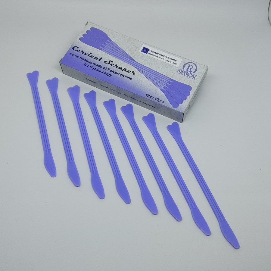 Jual Ayres Spatula R Medical Cervical Pap Smear Scraper Isi 50 Pcs