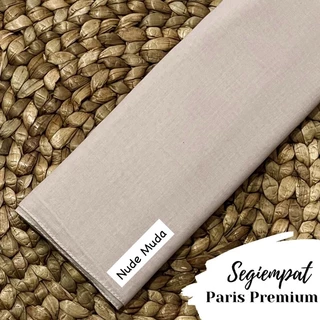 Paris Premium Hijab Voal Lembut Nude Muda
