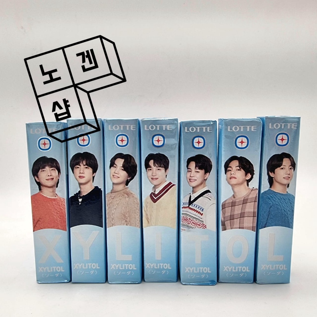 Jual [READY STOCK] LOTTE XYLITOL JAPAN x BTS (SODA) Shopee Indonesia