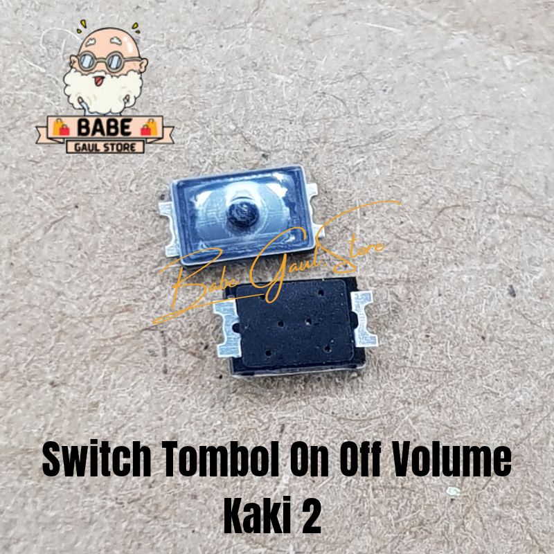 Jual Switch On Off Tombol Volume kaki 2 Universal Swit Power | Shopee ...