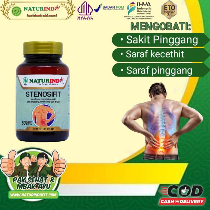 Jual Obat Sakit Pinggang Dan Nyeri Sendi Sarap Kejepit Obat Sakit ...