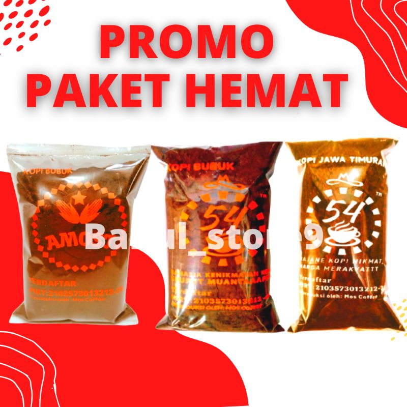 Jual PROMO !!! PAKET HEMAT KOPI BUBUK KHUSUS VOUCHER GRATIS ONGKIR 30