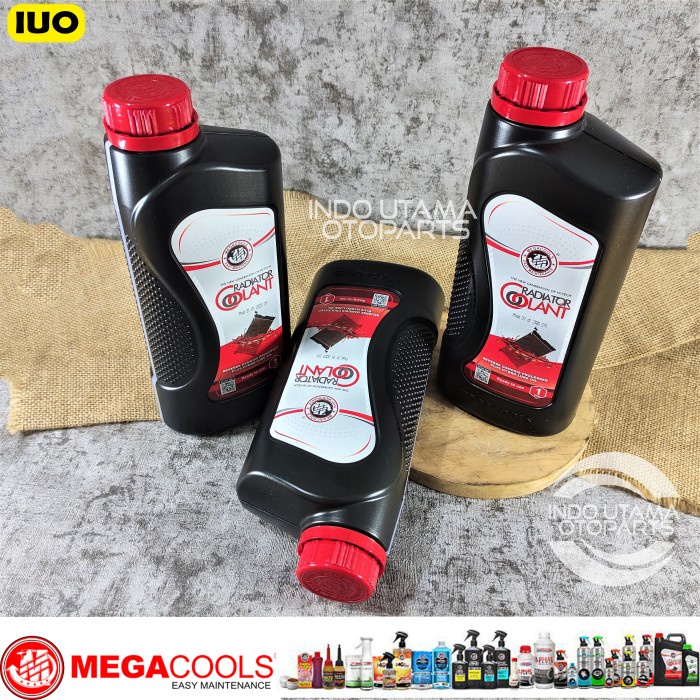 Jual Air Radiator Coolant MegaCools Merah Megacool 1L | Shopee Indonesia