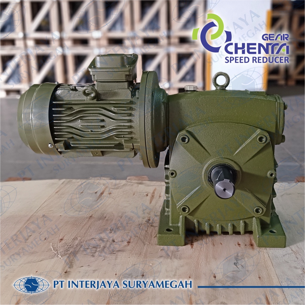 Jual Gearbox Worm Gear Reducer Chenta BSM/WPDS 120 c/w 3HP 4P 3Phase Shopee Indonesia