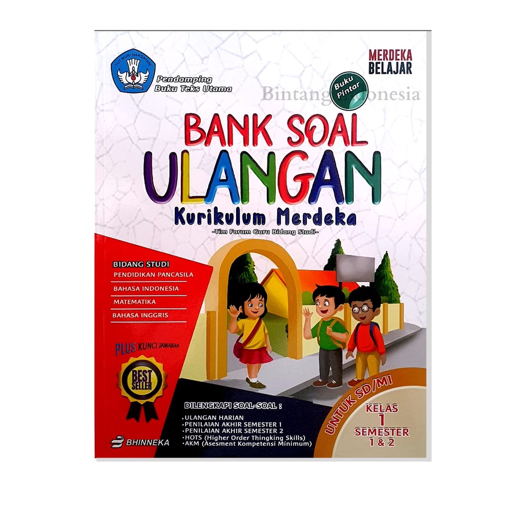 Jual BUKU BANK SOAL ULANGAN KURIKULUM MERDEKA - KELAS 1 s/d 6 SD/MI ...