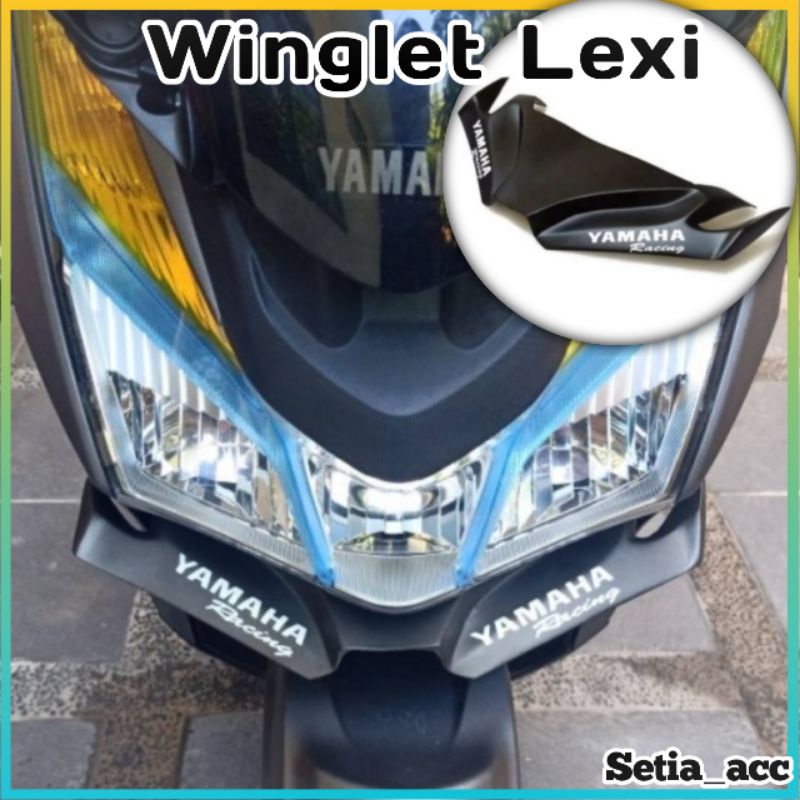 Jual Winglet Yamaha Lexi 125 Fiber | Shopee Indonesia