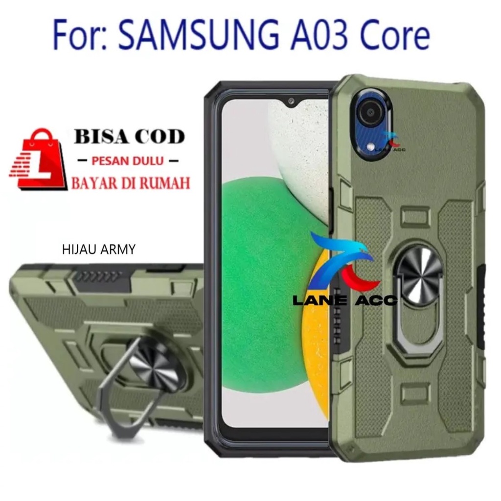 Jual KESING HP SAMSUNG A03 CORE -HARD CASE STANDING ROBOT HIT EYE RING ...