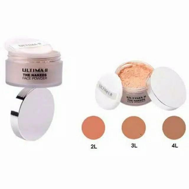 Jual Ultima Ii The Nakeds Face Powder Gr Bedak Tabur Shopee Indonesia