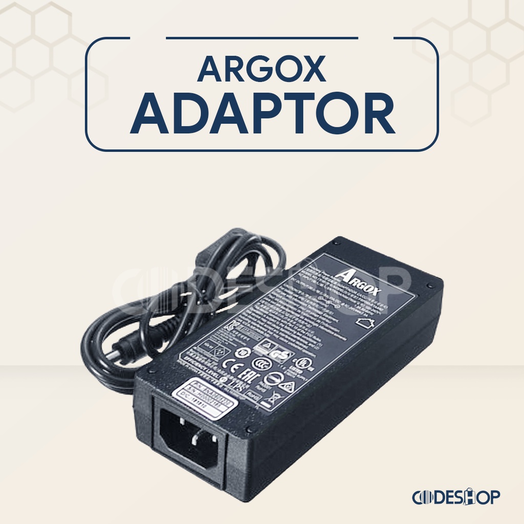 Jual Adaptor Argox Printer Label Barcode OS214 CP2140 CP2240 | Shopee ...