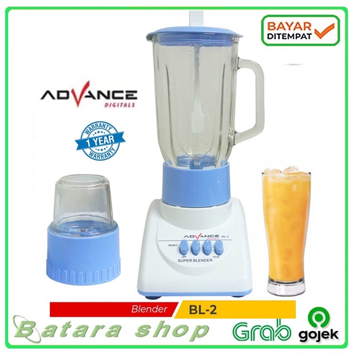 Jual Blender Advance Bl2 Kapasitas 1,2Liter Multifugsi Bergaransi