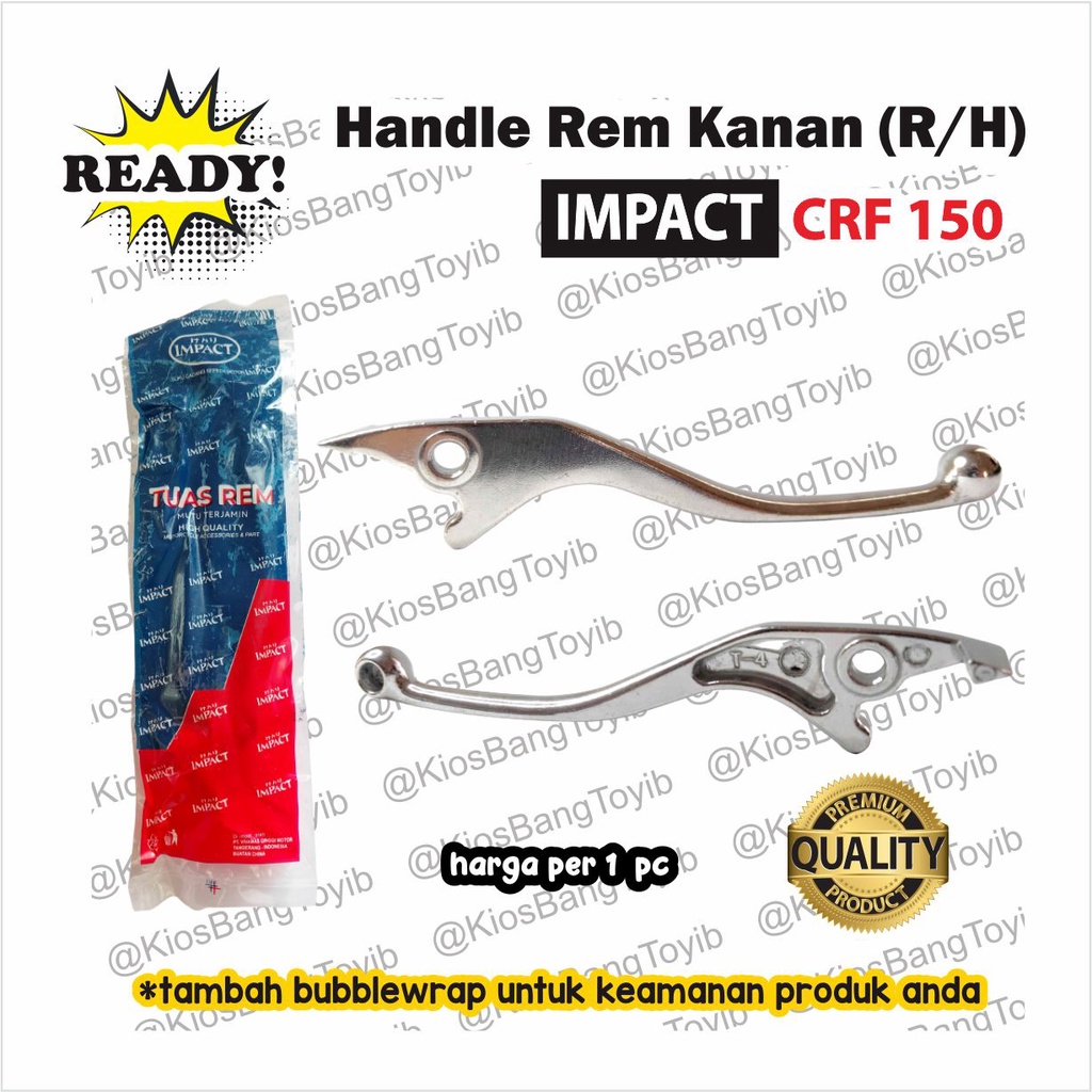 Jual Handle Handel Tuas Rem Kanan R H Honda Crf Crf Impact Shopee Indonesia