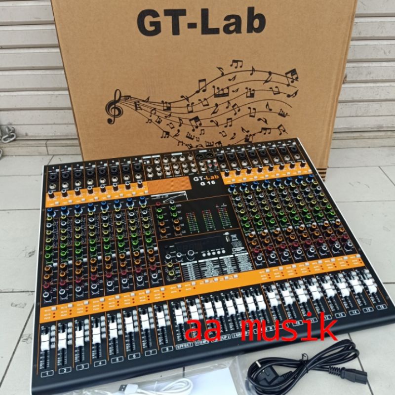 Jual MIXER GTLAB G16 MIXER 16 CHANNEL ORIGINAL GTLAB G 16 BY RDW