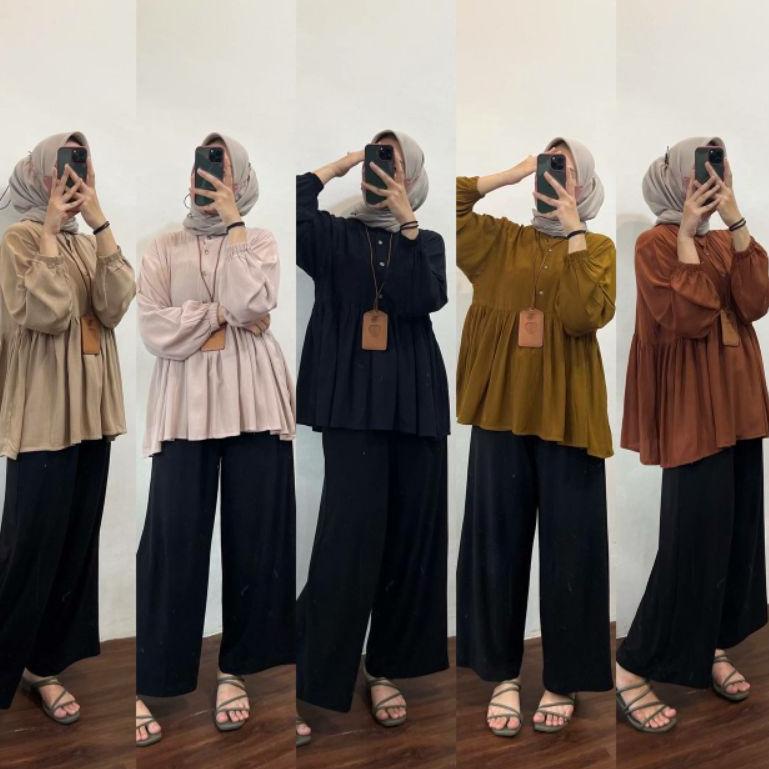 Jual TERBARU RANIA ZOYA TOP BLOUSE by Gelis.shop Lquin.id Lquin ...