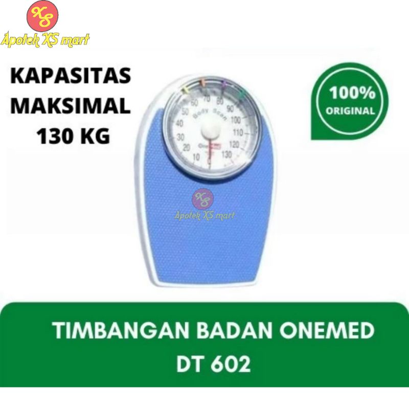 Jual TIMBANGAN BADAN ONEMED DT 602 MANUAL ANALOG BODY SCAN BATHROOM SCALE Shopee Indonesia