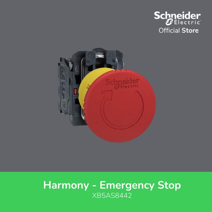 Jual Best Seller Schneider Electric Push Button Harmony Emergency Stop ...