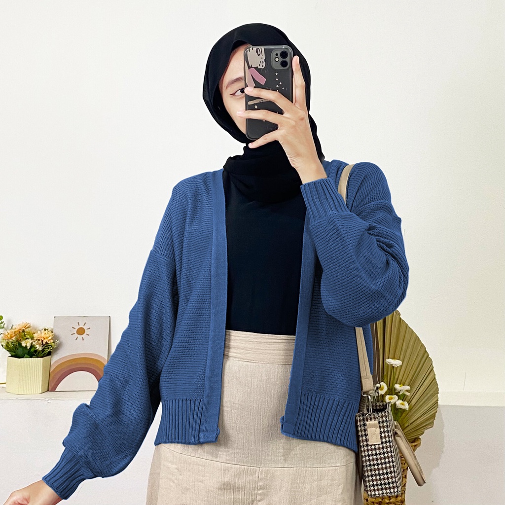 Jual RALINE CARDIGAN KNIT / OUTER RAJUT WANITA / LEA STORE | Shopee ...