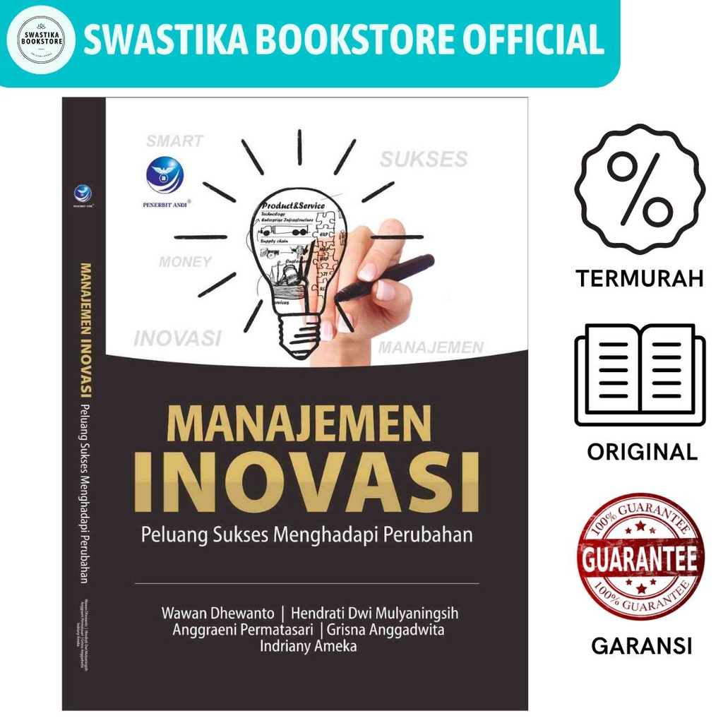 Jual Manajemen Inovasi, Peluang Sukses Menghadapi Perubahan | Shopee ...