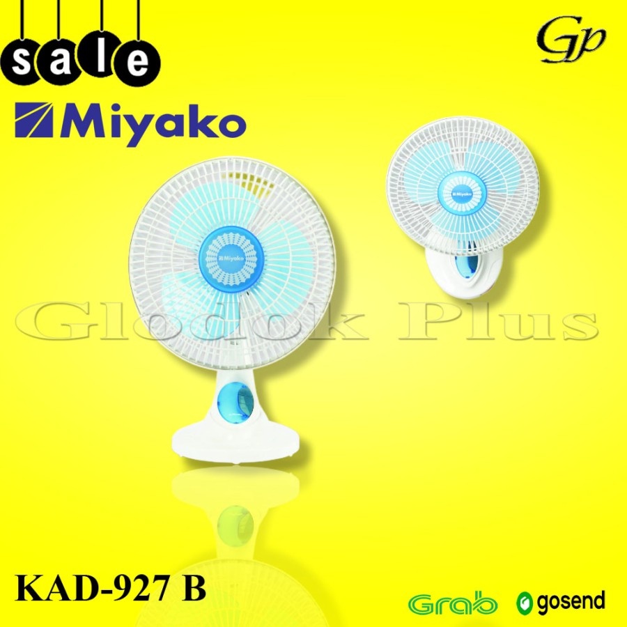 Jual Miyako Kad 927 Pl 927b Kipas Angin Meja Dinding 9" KAD927 Fan ...