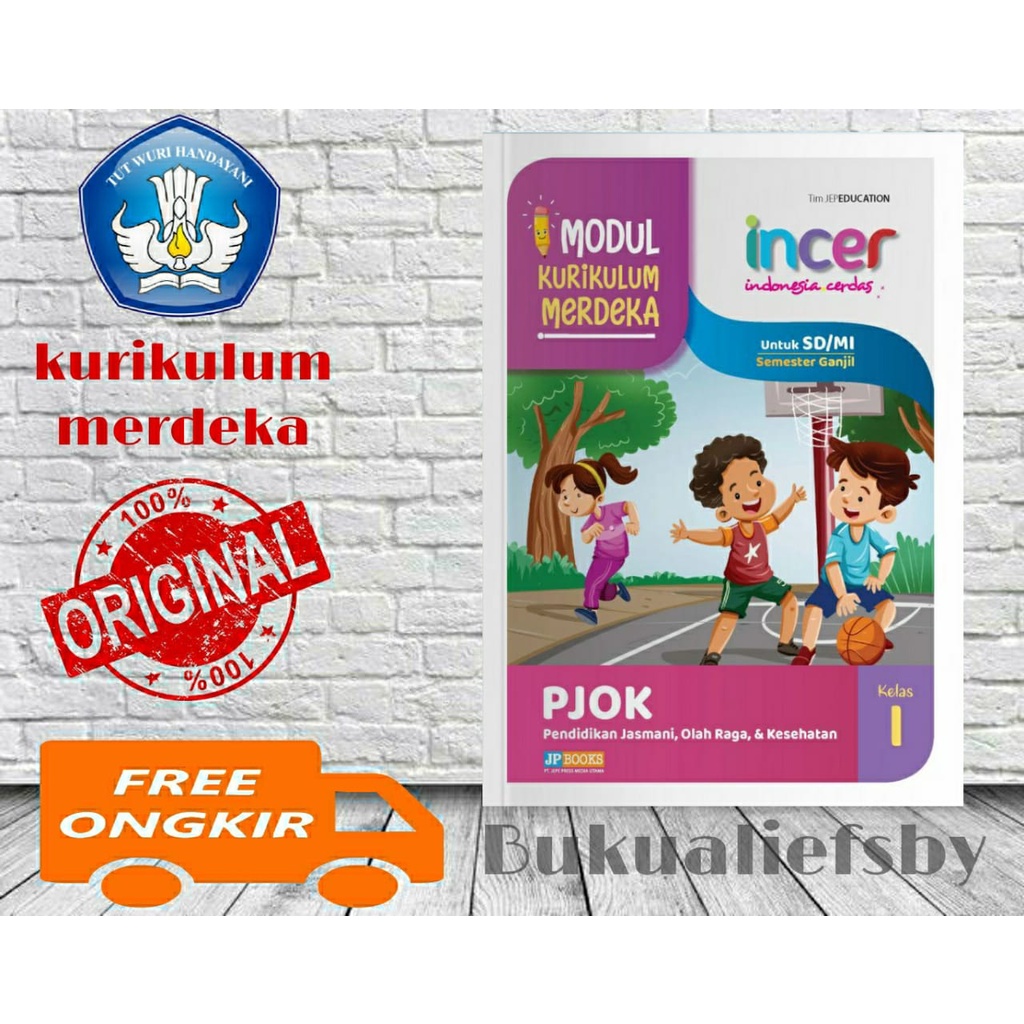 Jual Buku Paket INCER Pendidikan Jasmani Olahraga Dan Kesehatan (PJOK ...