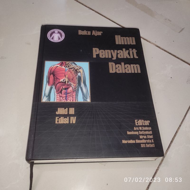 Jual Buku AJAR ILMU PENYAKIT DALAM JILID III EDISi IV | Shopee Indonesia