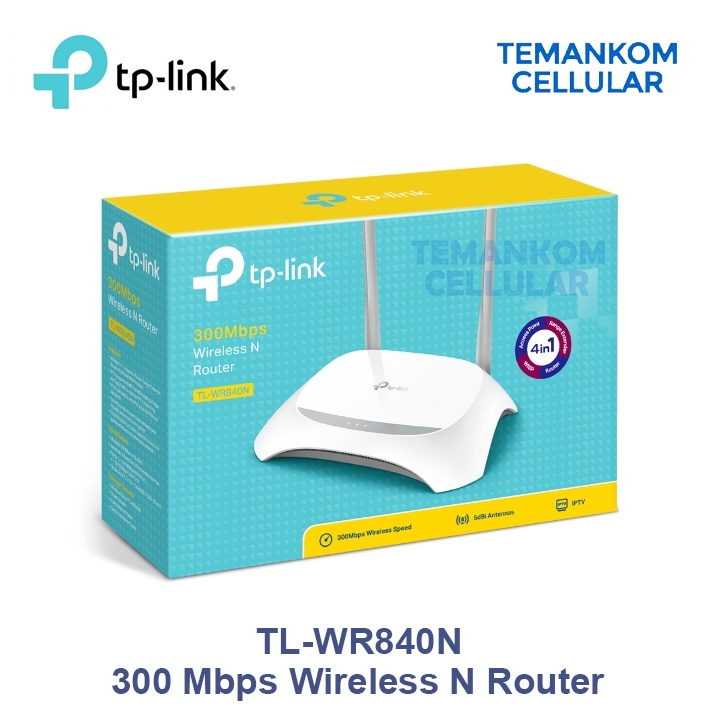 Jual Router Tp Link WR840N TPLink Tp-Link Ethernet 300 MBPS internet ...