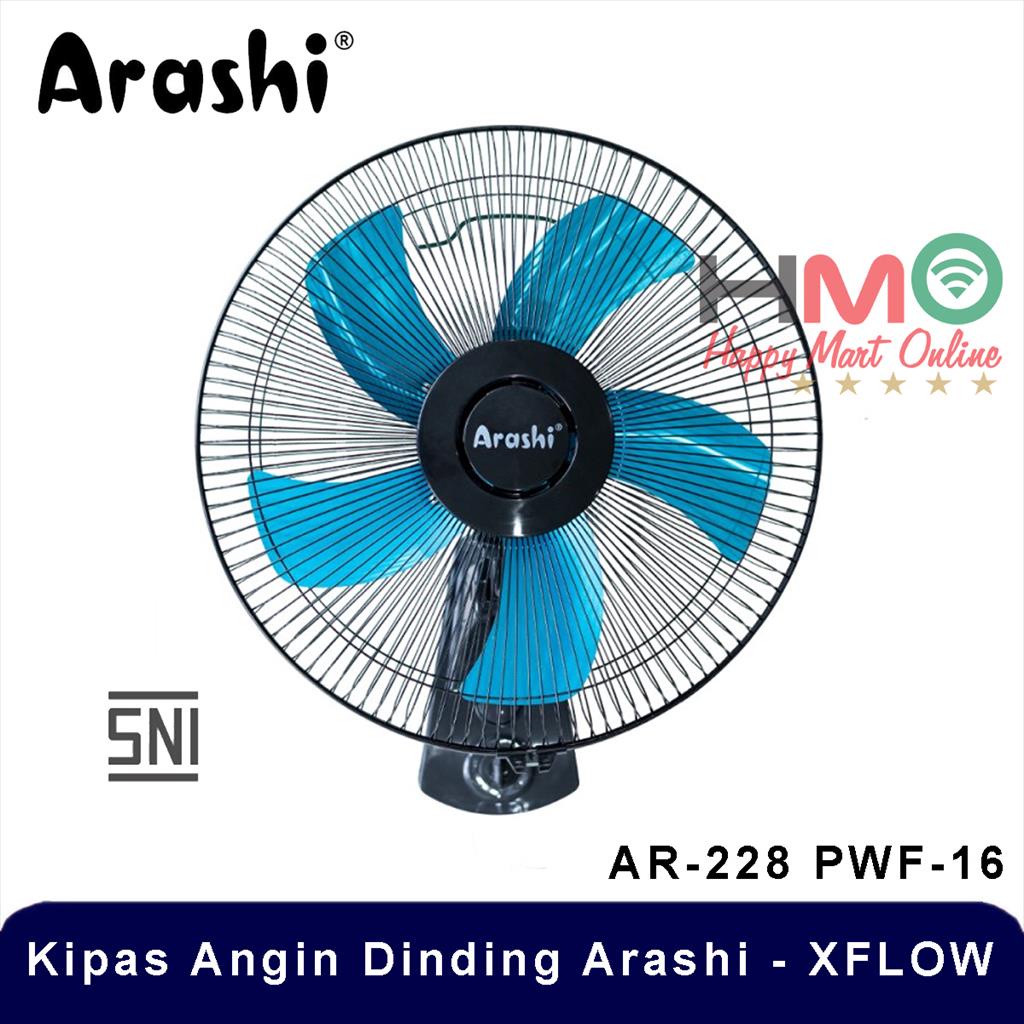  Foto zu Jual Kipas Angin Dinding 16 Inch 5 Baling Besi Arashi Xflow AR-228 PWF 