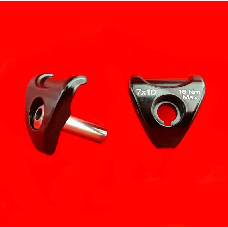 Jual BONTRAGER CLAMP EARS SADDLE CARBON RAIL 7X10 MM FOR TREK